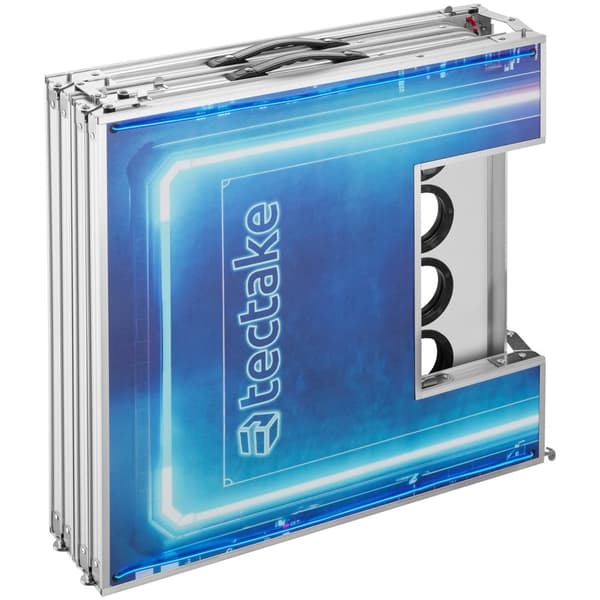 Beer pong bord BeerWars II, med fryserum og LED-belysning - flere farver