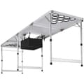 Miniatyrbillede 5 af 11: Beer pong bord BeerWars II, med fryserum og LED-belysning - flere farver