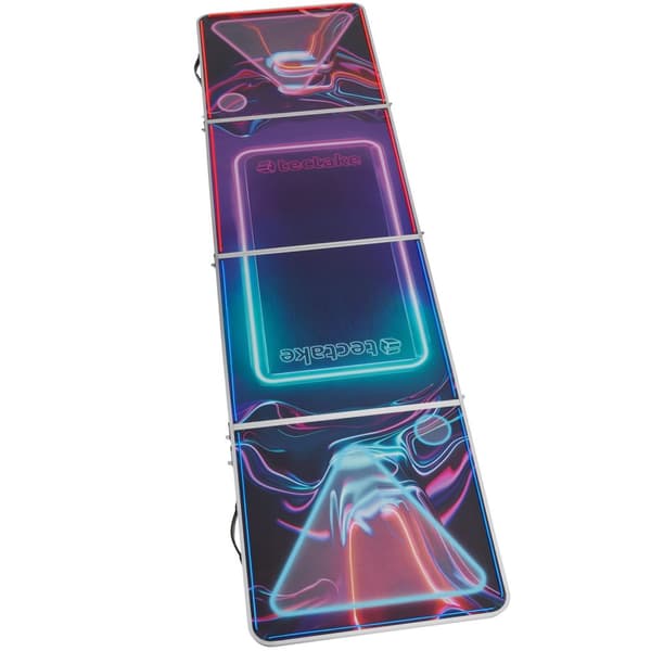Beer pong bord BeerWars I, LED-belysning, inkl. kortspil - flere farver