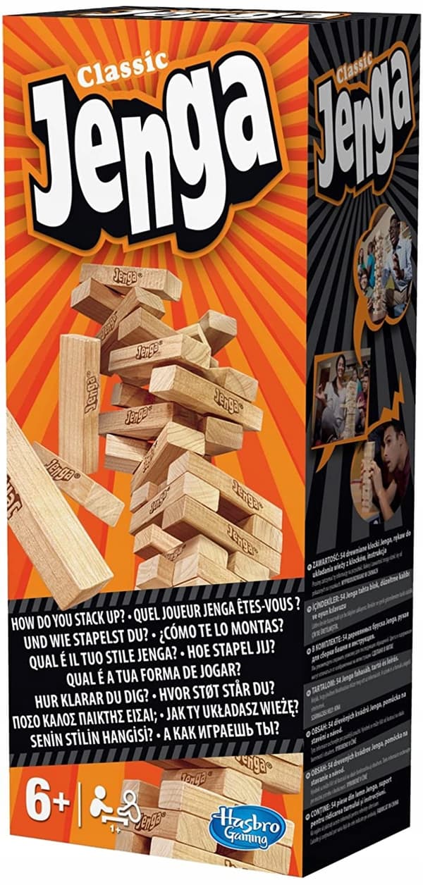 Jenga Arkadespil Hasbro Træ Træ A2120