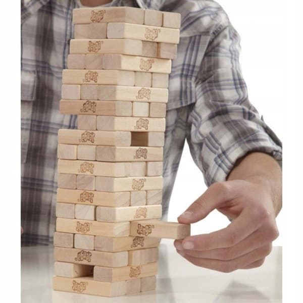 Jenga Arkadespil Hasbro Træ Træ A2120