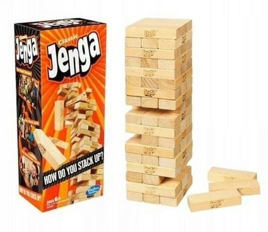 Jenga Arkadespil Hasbro Træ Træ A2120