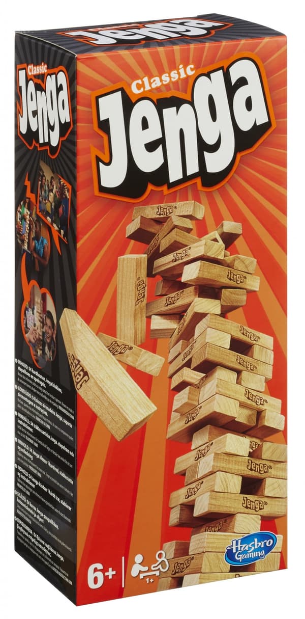 Jenga Arkadespil Hasbro Træ Træ A2120