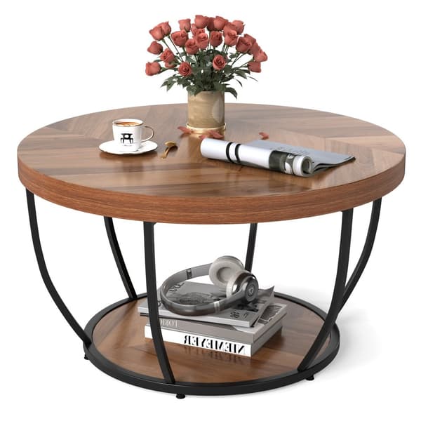 Kaffebord, 80x80x45 cm, Kaffe Svart