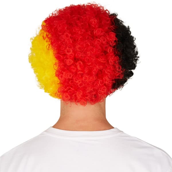 Paryk tyske nationalfarver afro hår - Tyskland