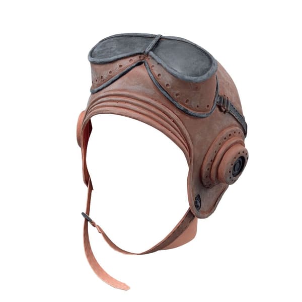 Bristol Novelty Biggles-hjelm Brown One Size