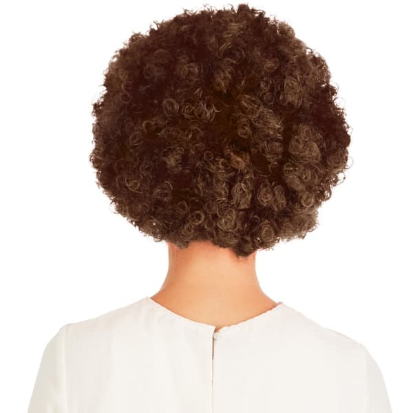 Paryk afro klovn - brun