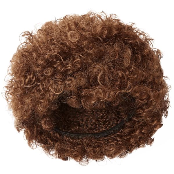 Paryk afro klovn - brun