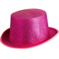 Miniatyrbild 1 av 4: Glitter-cylinderhatt - pink