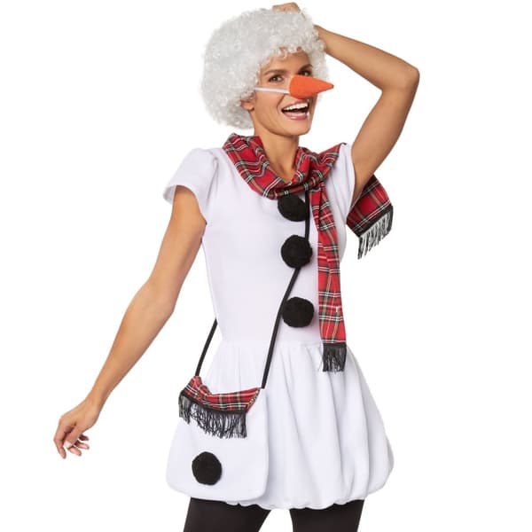 Clownperuk - vit