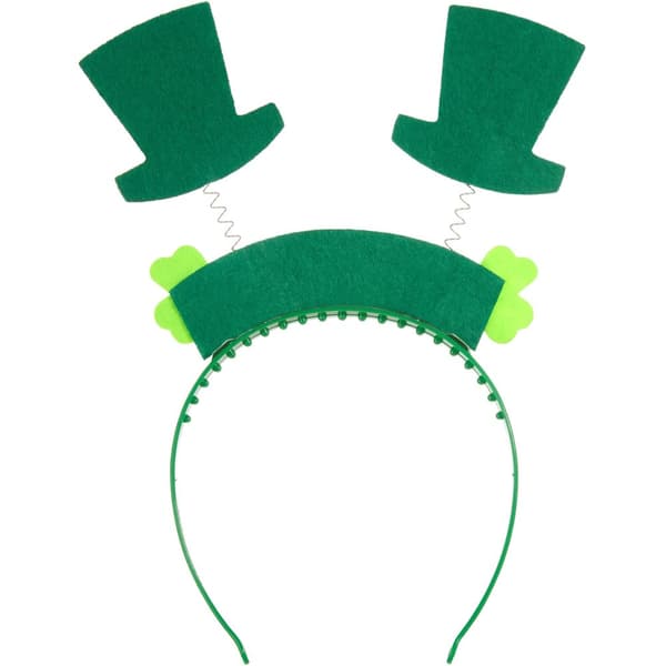 St. Patrick’s Day hovedudsmykning med hatte - grøn