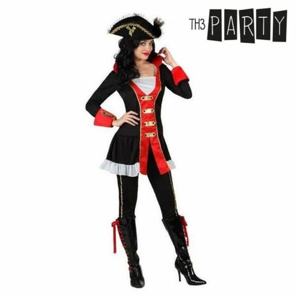 Maskeraddräkt vuxna Piratkapten (2 pcs)