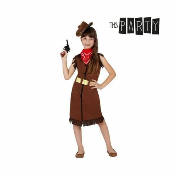 Maskeraddräkt för barn Cowgirl 3-4 år