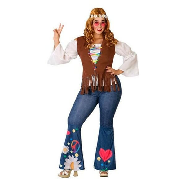 Maskeraddräkt vuxna 110046 Hippie (3 pcs)