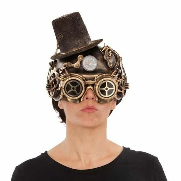 Maske My Other Me Steampunk M Polyetylen