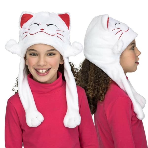 Hat My Other Me Hvid Unisex Kat