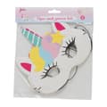 Miniatyrbild 2 av 2: Pappersmask Paper Mask Unicorn Enhörning 6-Pack