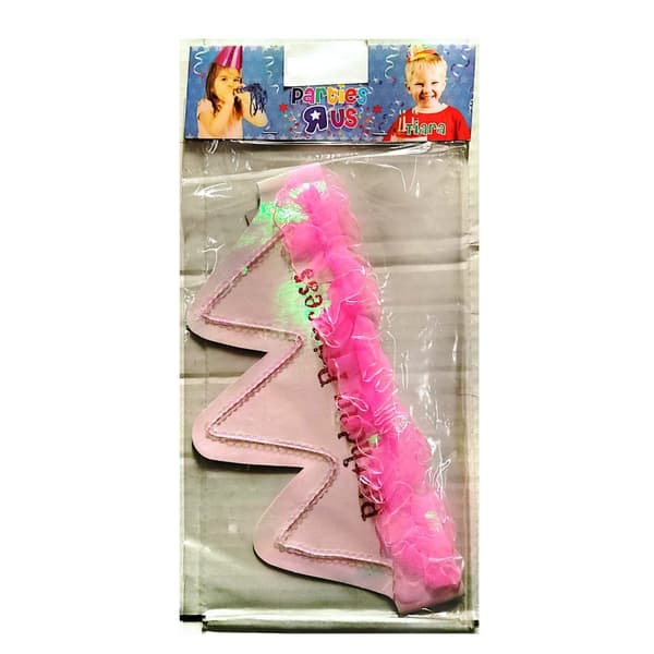 Unique Party Birthday Princess Tiara Pink One Size