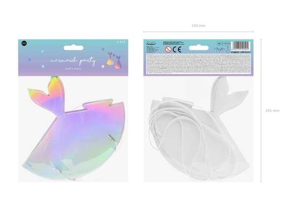 Cake Picks Mix Iridescent - Mermaid Party