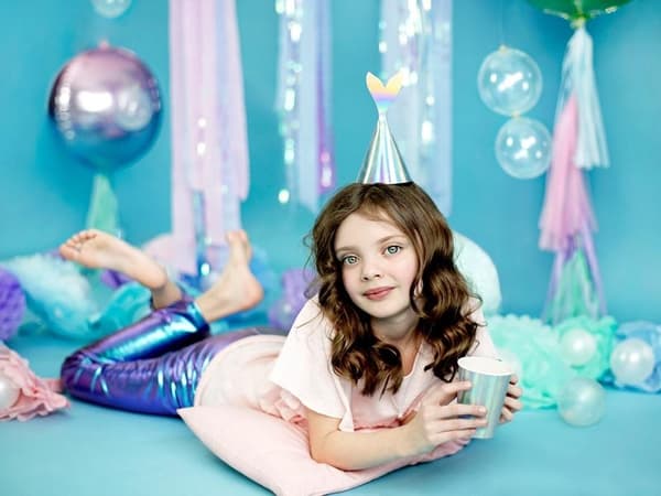 Cake Picks Mix Iridescent - Mermaid Party