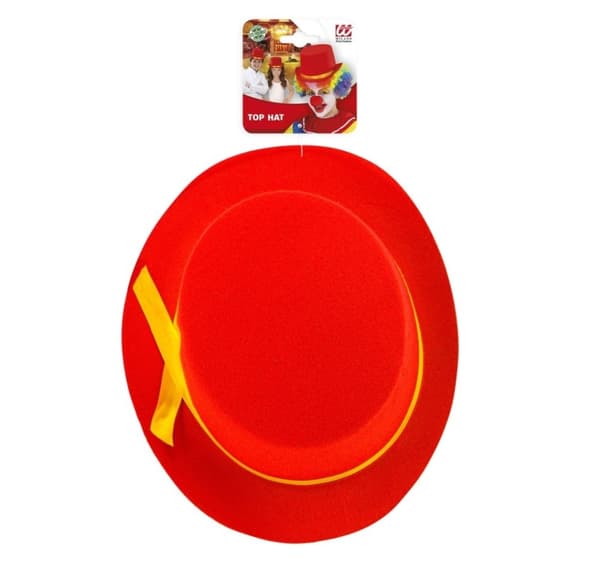 Top hat rød