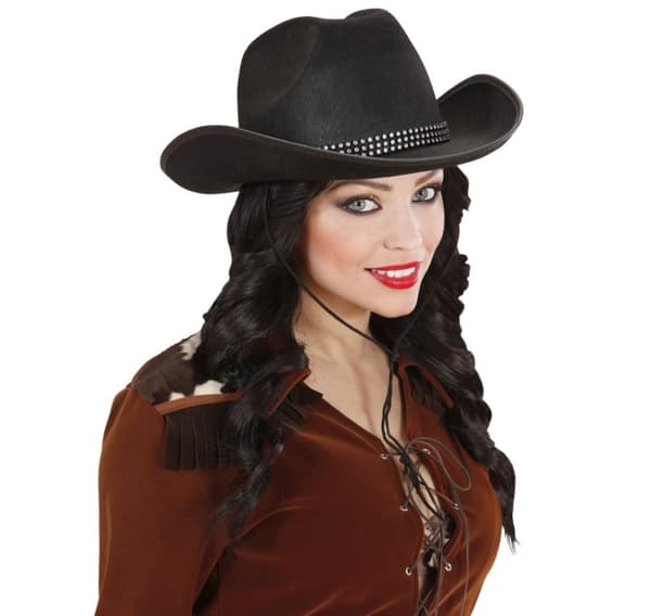 Cowboy caps svart
