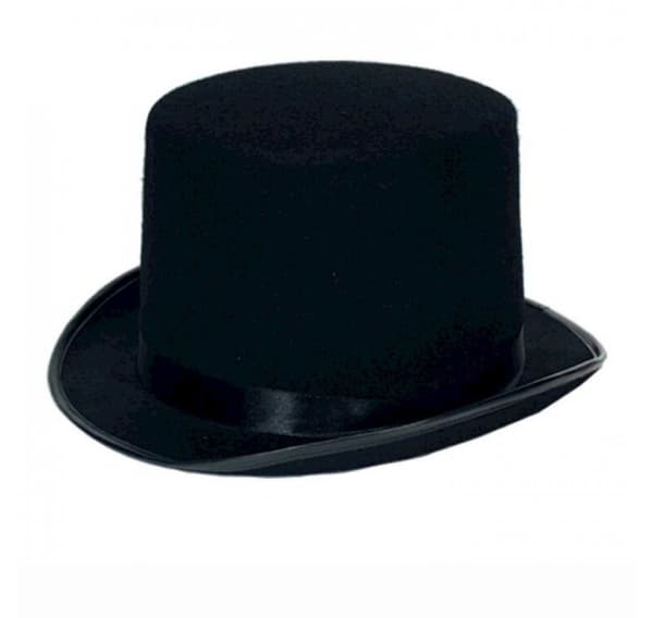 Hög hatt svart