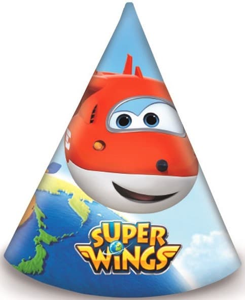 Mästerflygarna Partyhatt 6Pack