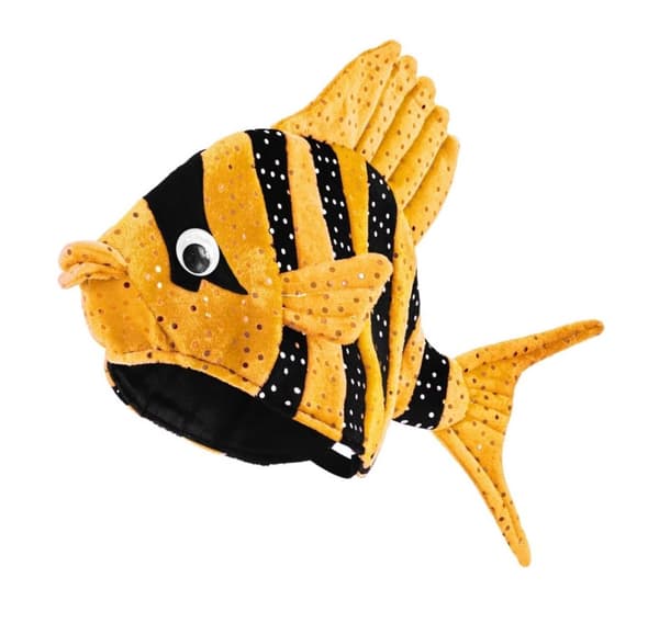 Tropical fish hat