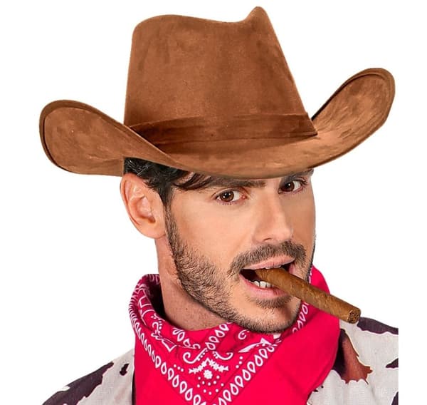 Cowboy hat brown