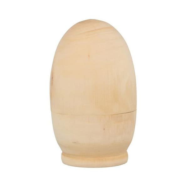 Dekorera träägg - Artemio - 5 st - Beige - Blandat - Dekorativa föremål
