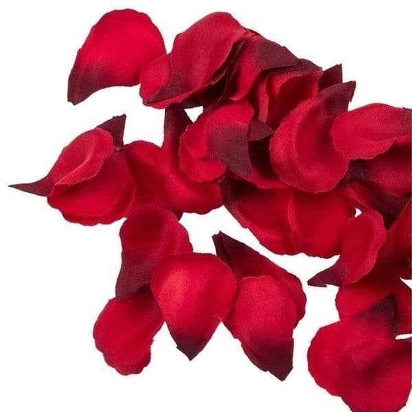 Konstgjorda rosenblad 100 stycken Romantic Red Petal