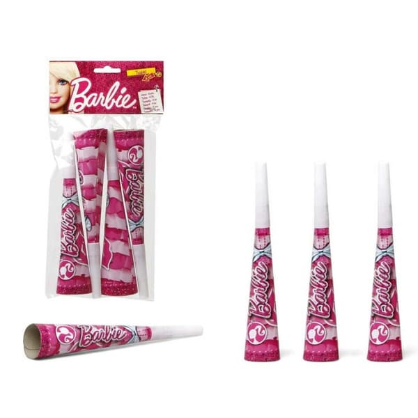 Sæt med Produkter til Fest Barbie 4 uds Trompet