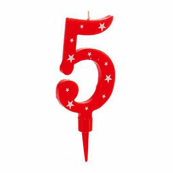 Kynttilä Numerot 5 (12 osaa)