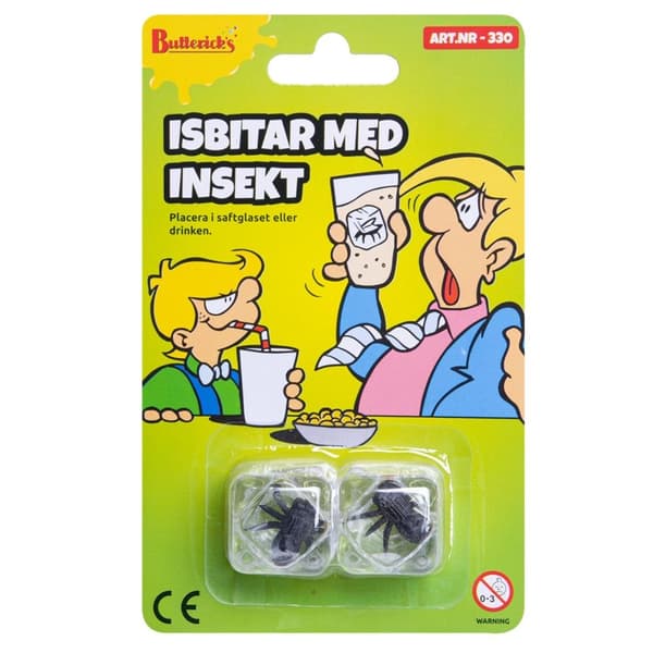 Buttericks isbitar med insekt