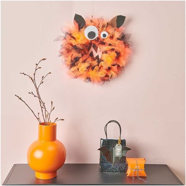 Rulle tyll 50 cm x 5 m - orange