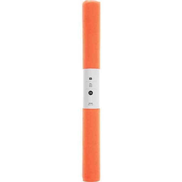 Rulle tyll 50 cm x 5 m - orange