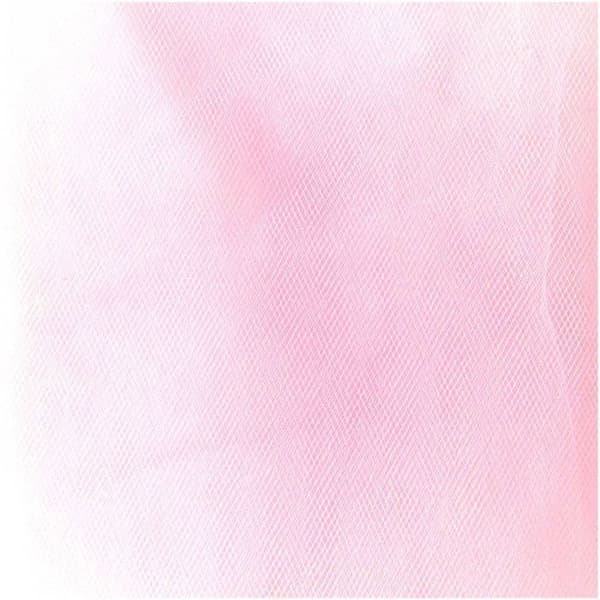 Rulle tyll 50 cm x 5 m - rosa