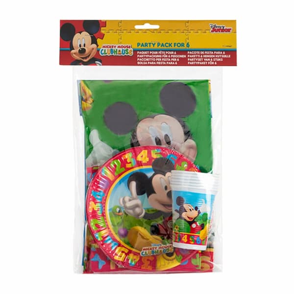 Festförråd - set Mickey Mouse (6 antal)