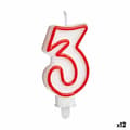 Pikkukuva 1 / 2: Kynttilä Syntymäpäivä Numerot 3 (12 osaa)