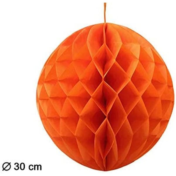 Pomponer Ø 30 cm 1 enheder Orange