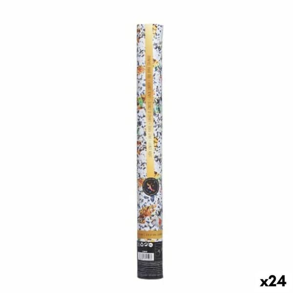 Konfetti kanon Multifarvet Papir Pap Plastik 5 x 79 x 5 cm (24 enheder)