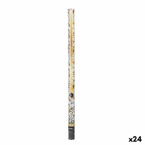 Konfetti kanon Multifarvet Papir 5 x 99 x 5 cm (24 enheder)