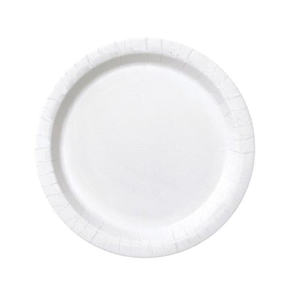 16 Vita på kartong 23 cm - Vit
