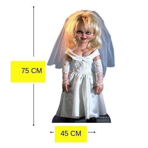 Star Cutouts Tiffany Bride of Chucky barnleksak Perfekt för Halloween, vänner och fans, Flerfärgad - SC1307
