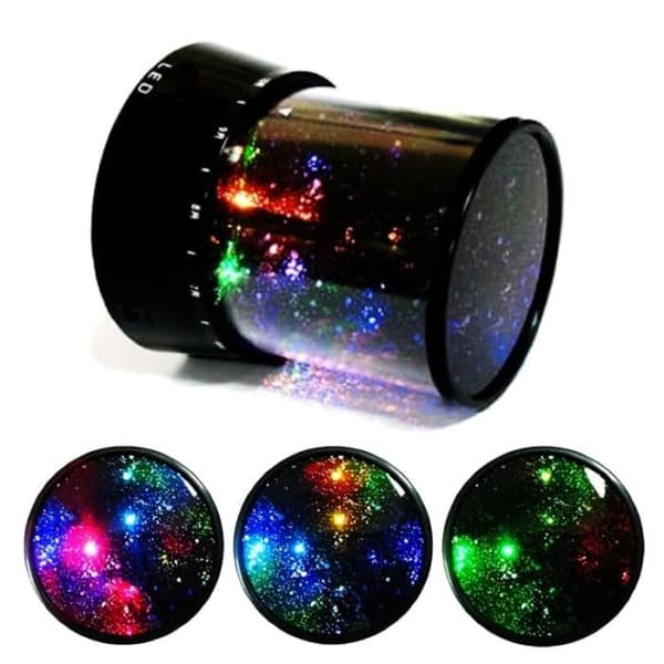 Star Night Lamp - Cosmos Master - LED - Svart - Romantisk - Julklapp