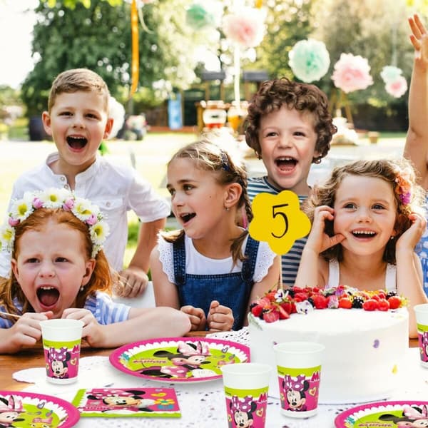 Sæt med Produkter til Fest Minnie Mouse 37 Dele