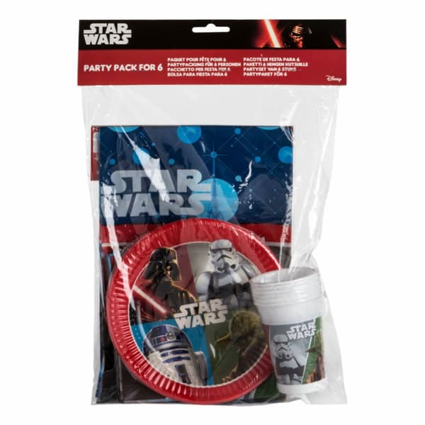 Sæt med Produkter til Fest Star Wars (6 enheder)