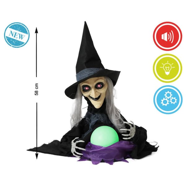 Halloweendekorasjoner Heks 75 x 23 x 50 cm