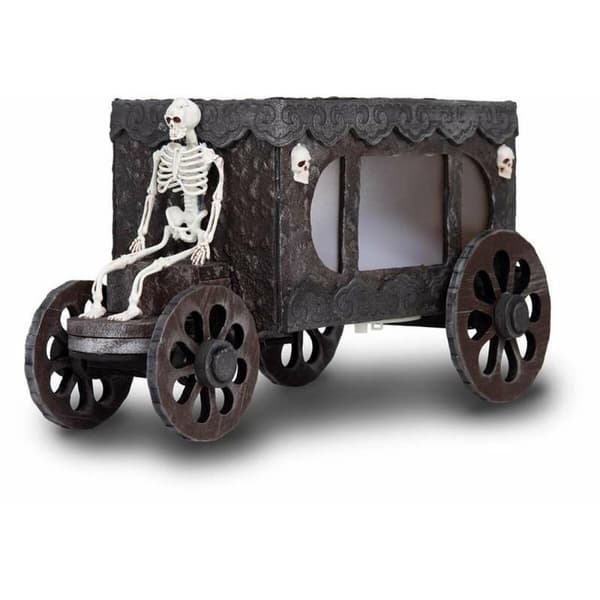 Halloween-koristeet My Other Me Kallo Taikavaunut 18 x 31 x 18 cm Musta